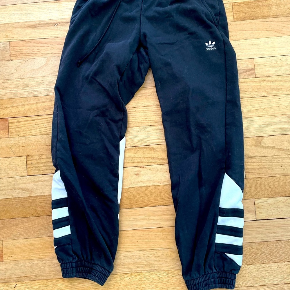 Adidas Original Large Logo Sweatpants - Size Small